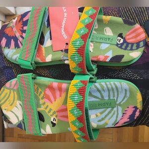 FARM Rio Colorful Forest Anatomic Slide Sandal.